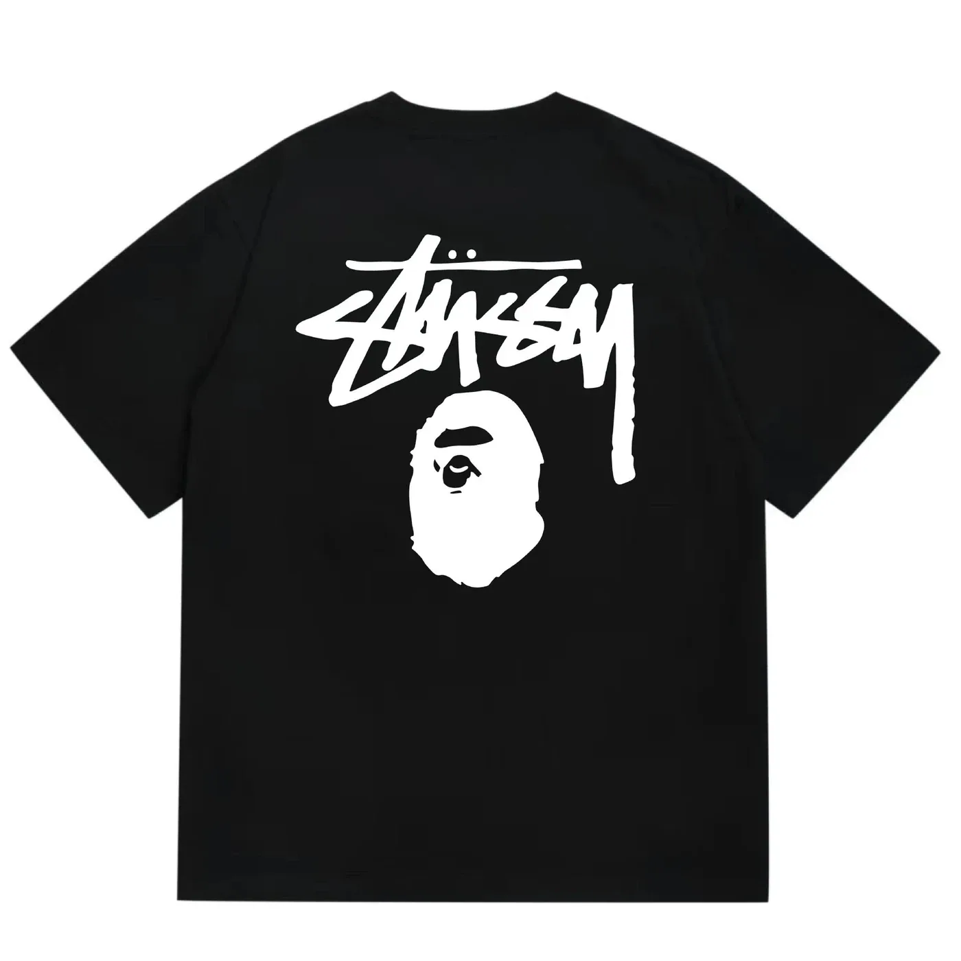 Stussy x BAPE Collaboration T-Shirt