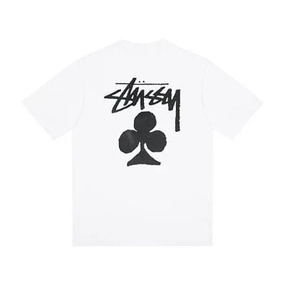 Stussy Club Graphic T-Shirt White