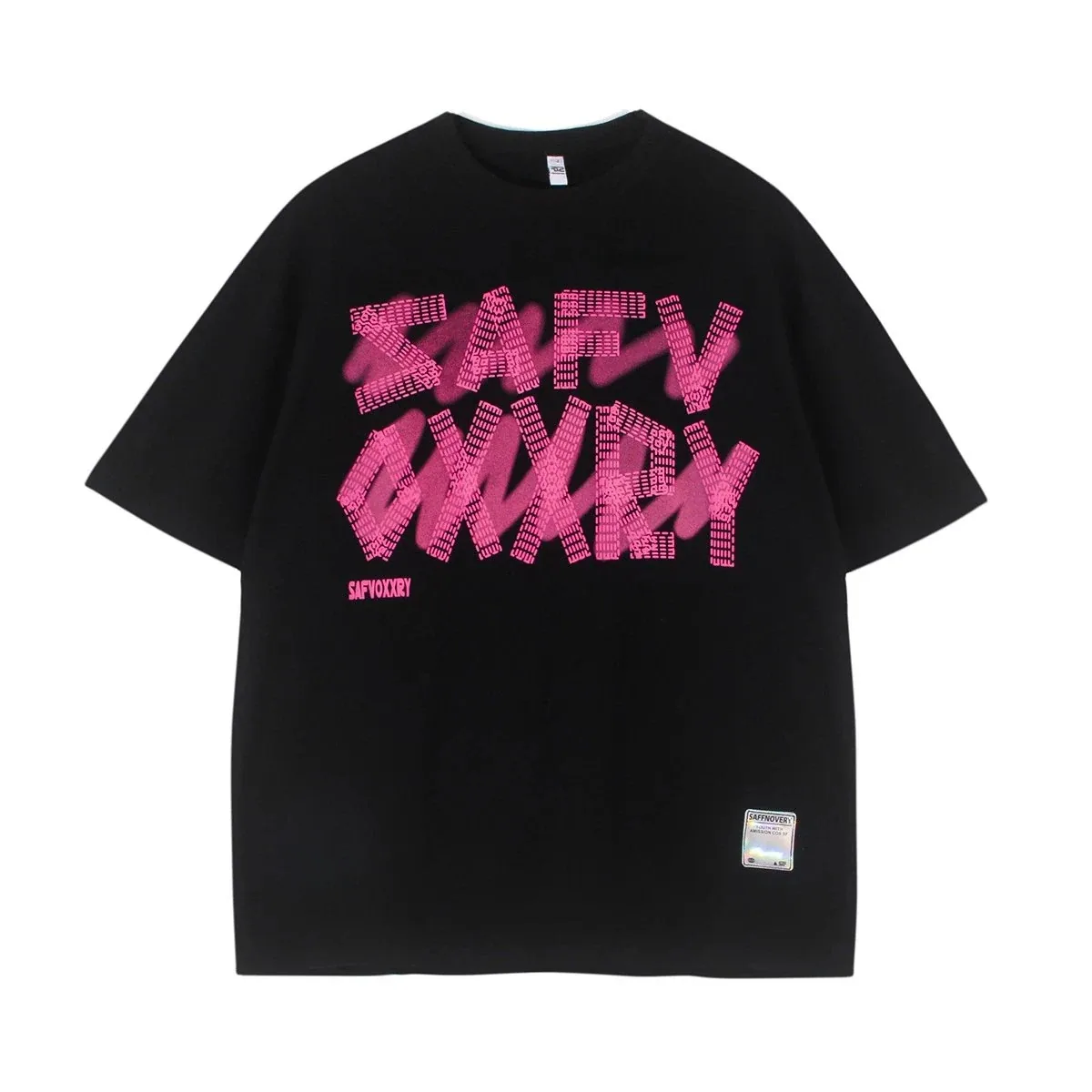 Pink Graffiti Graphic T-Shirt