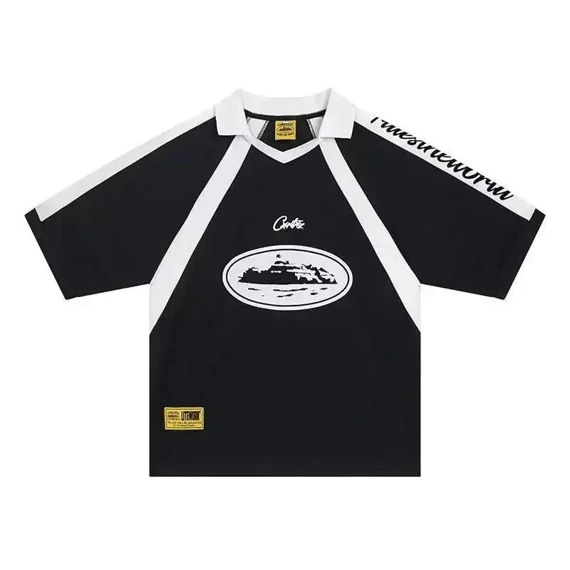 Corteiz Retro Football-Style Jersey T-Shirt