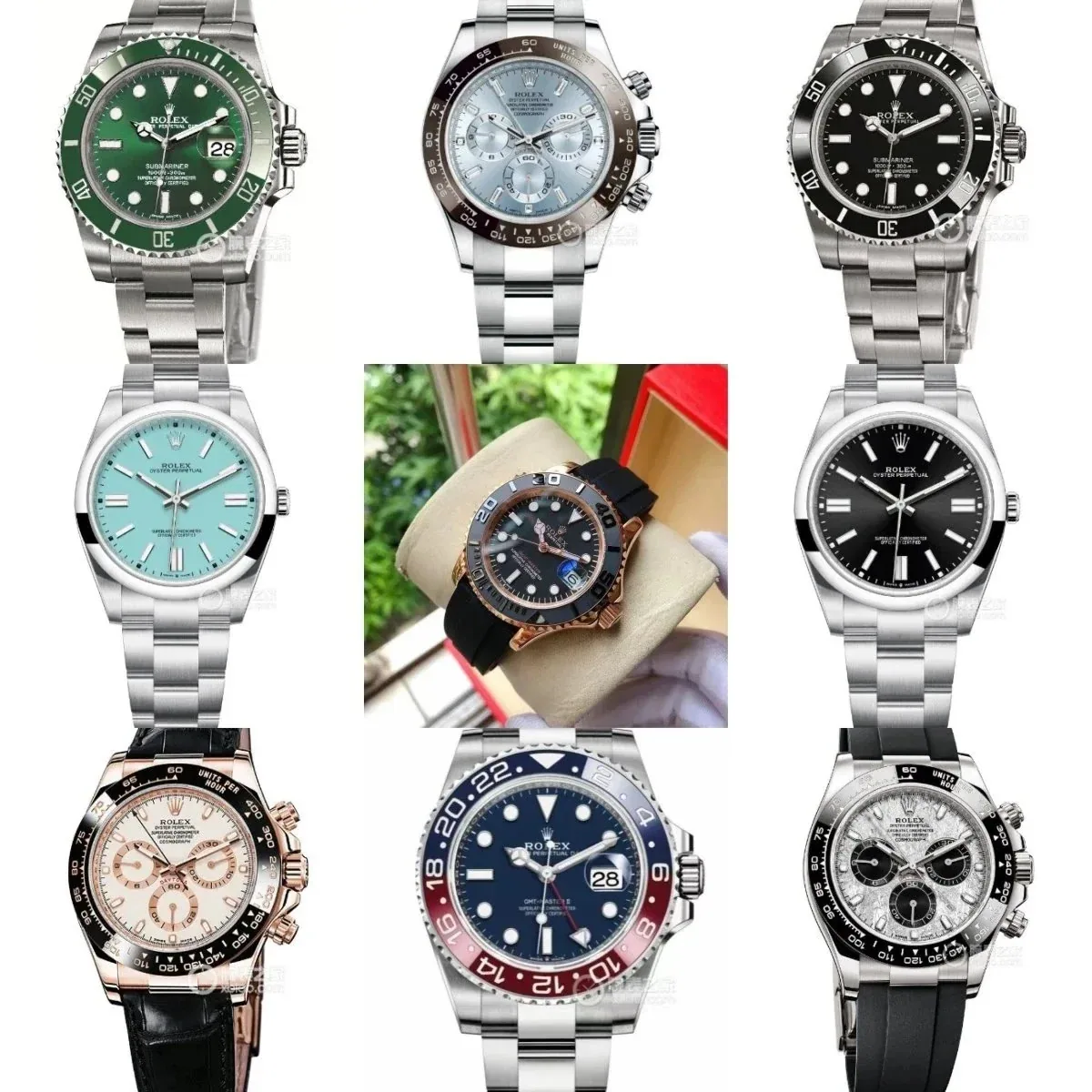 Rolex Metal Bracelet Watches
