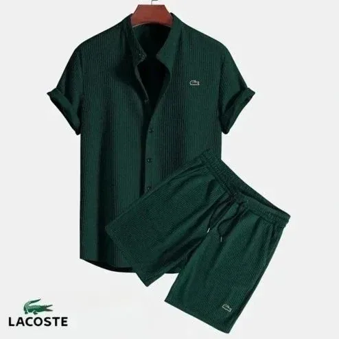 Lacoste Shirt and Shorts Set