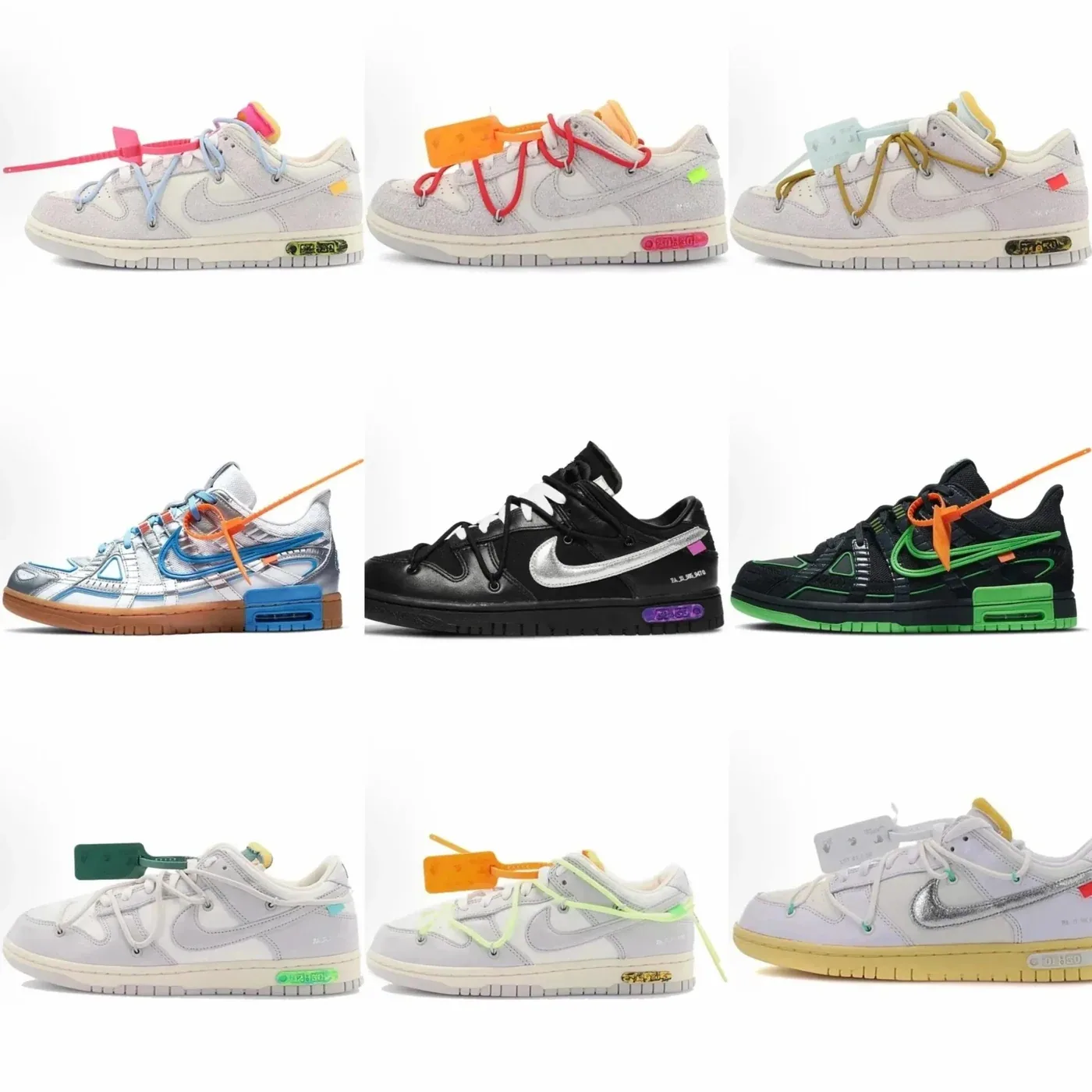 Off-White x Nike Dunk Low The 50 Sneakers