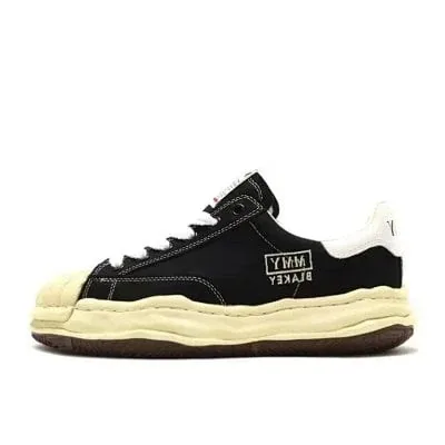 Maison Mihara Yasuhiro Blakey Sneakers Black and Cream