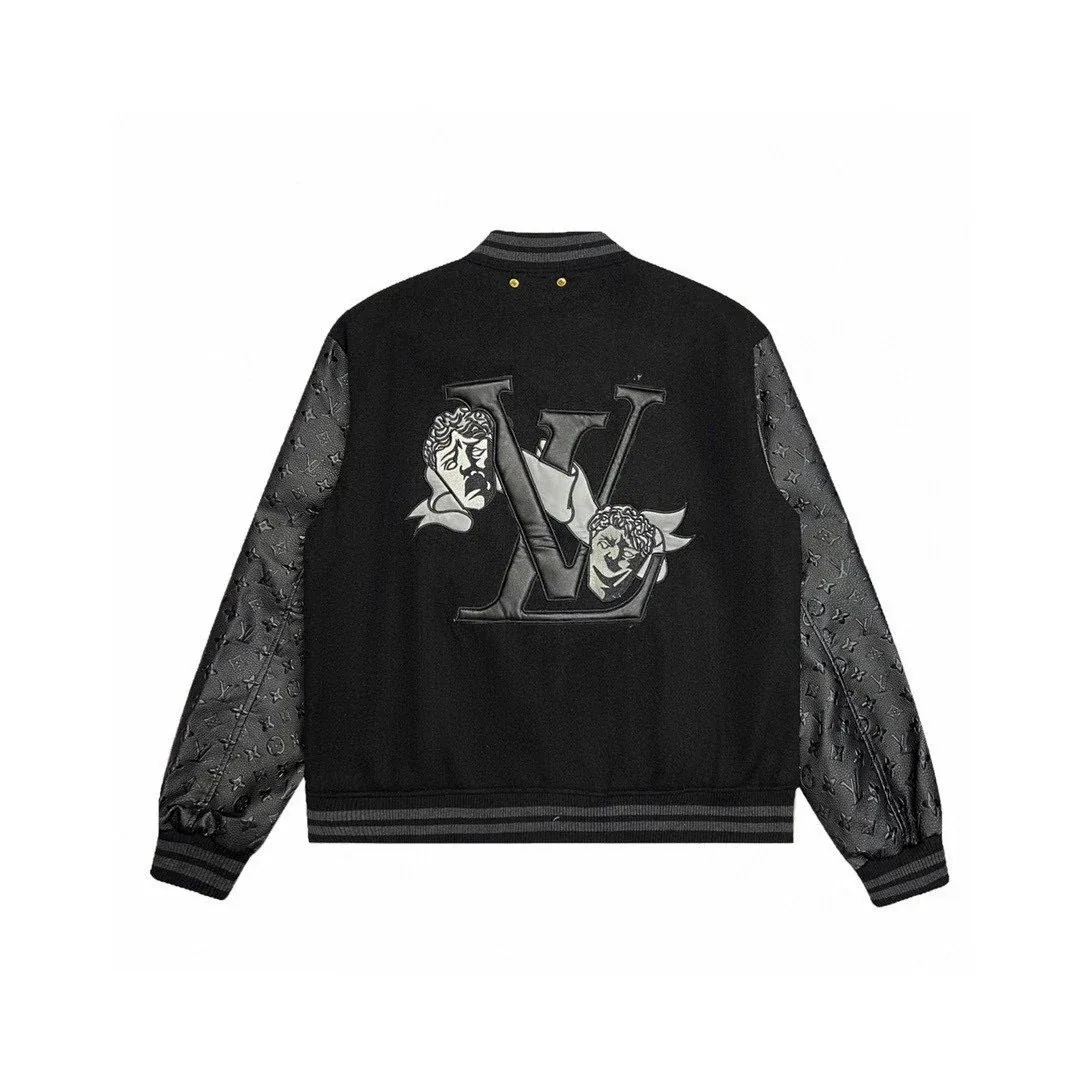 Louis Vuitton Figure Patchwork Varsity Jacket
