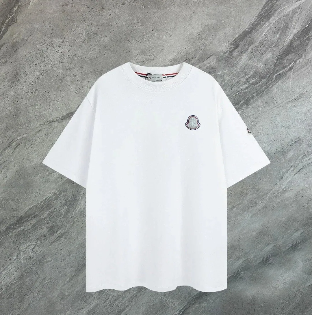 Moncler Basic Short-Sleeve Casual T-Shirt