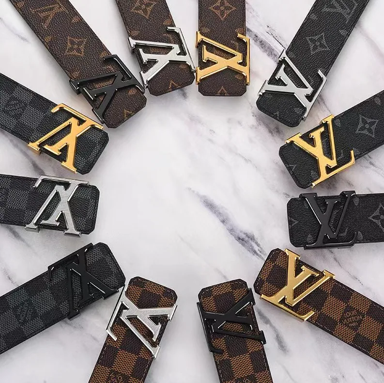 Louis Vuitton Monogram and Damier Belts
