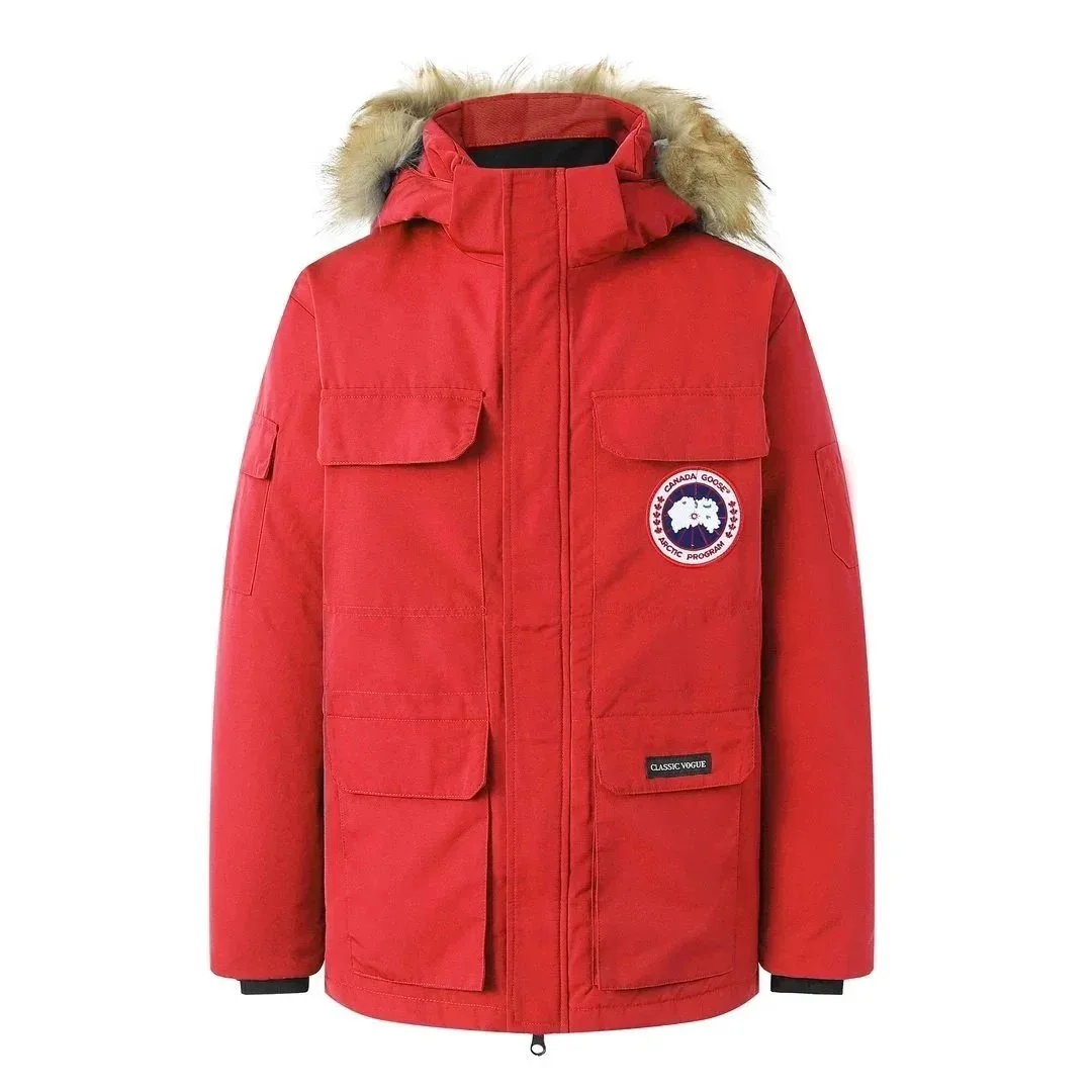 Canada Goose Expedition Parka Red