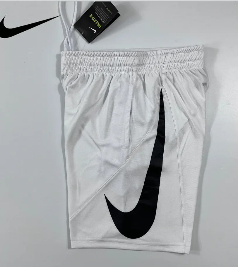 Nike Basketball Shorts White and Black