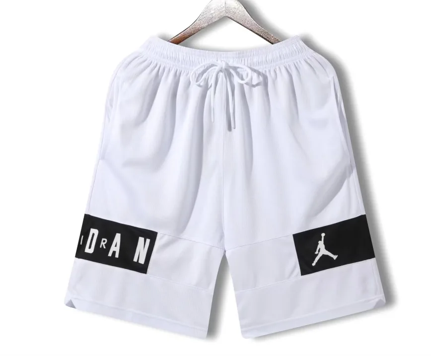 Jordan Sport Basketball Shorts White Black