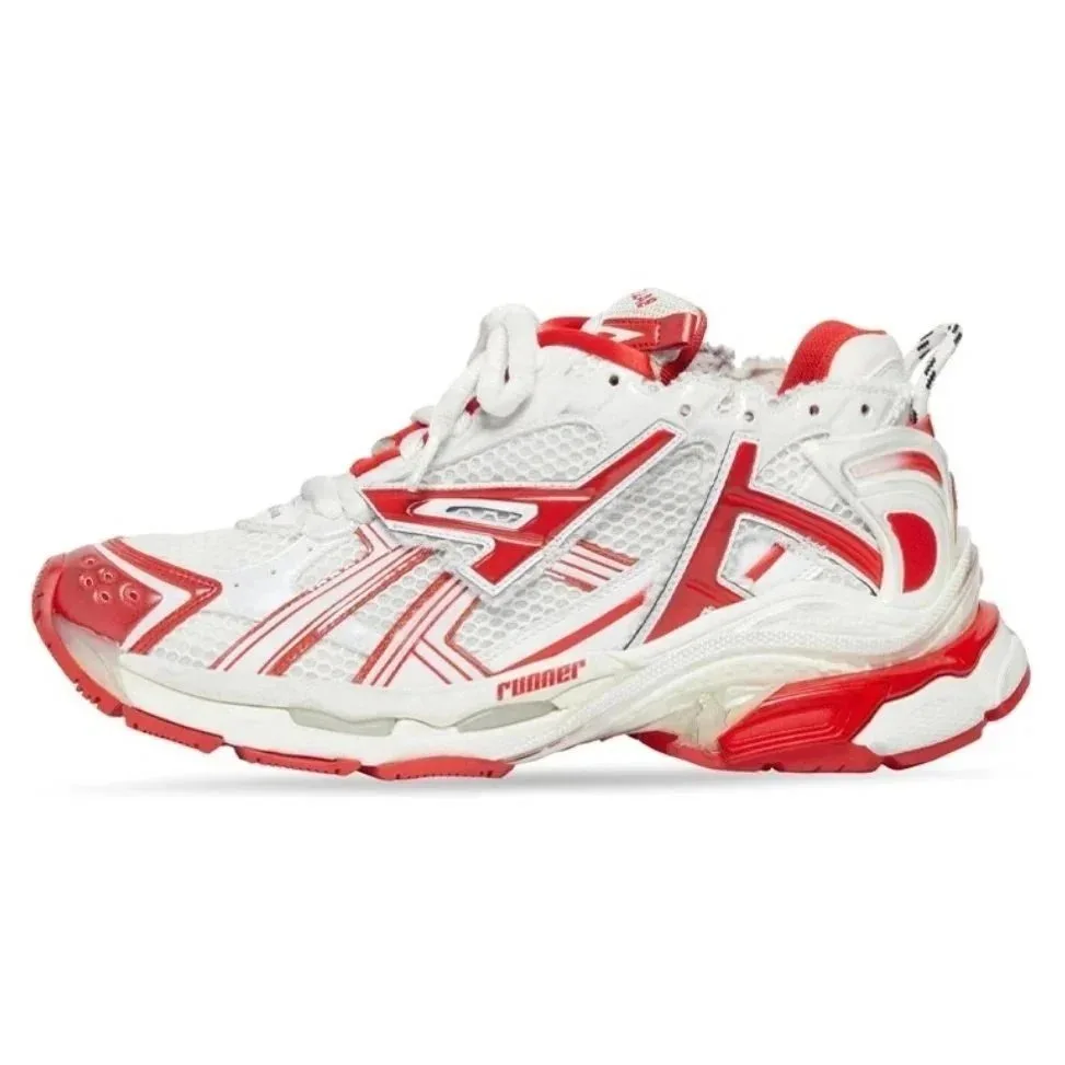 Balenciaga Runner White and Red