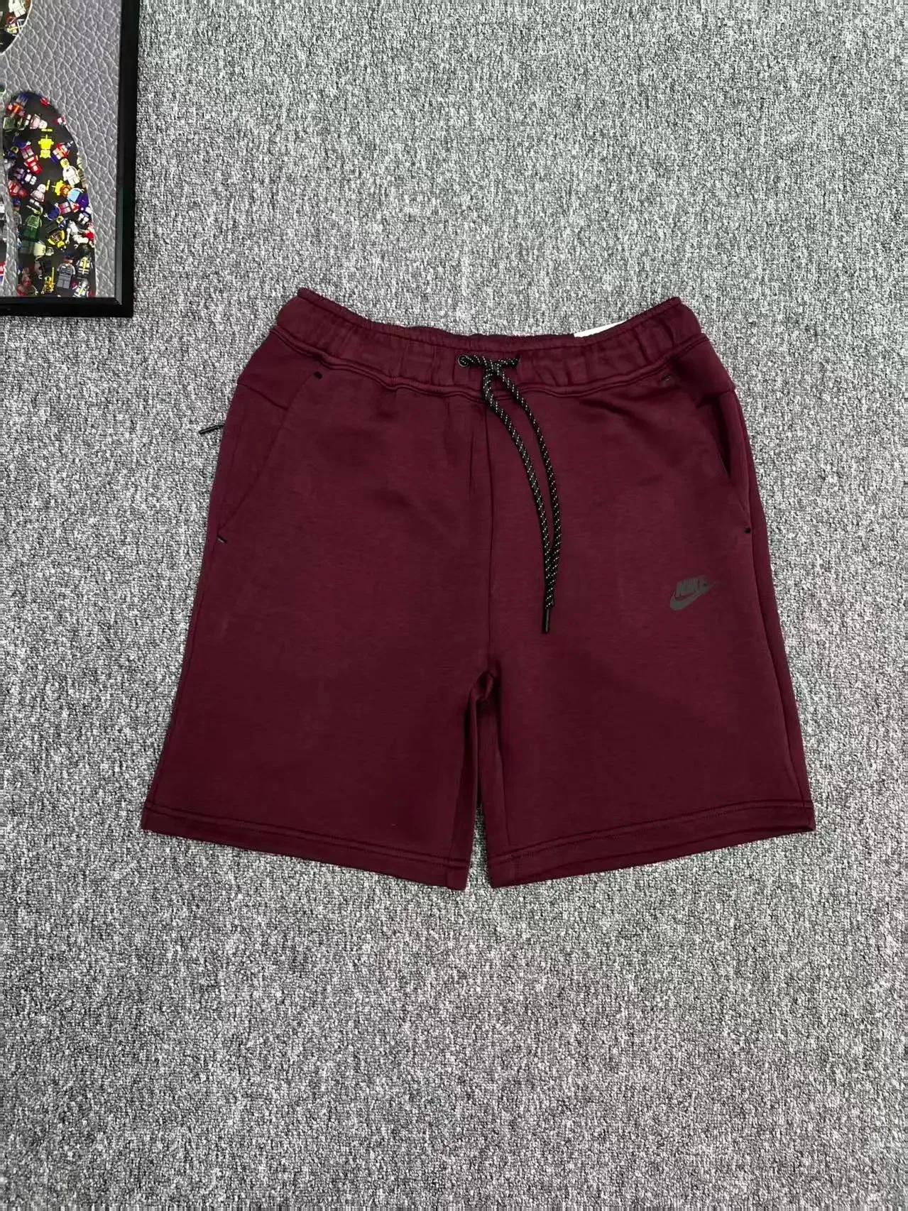 Nike Sportswear Tech Fleece Shorts Burgundy Dark Beetroot