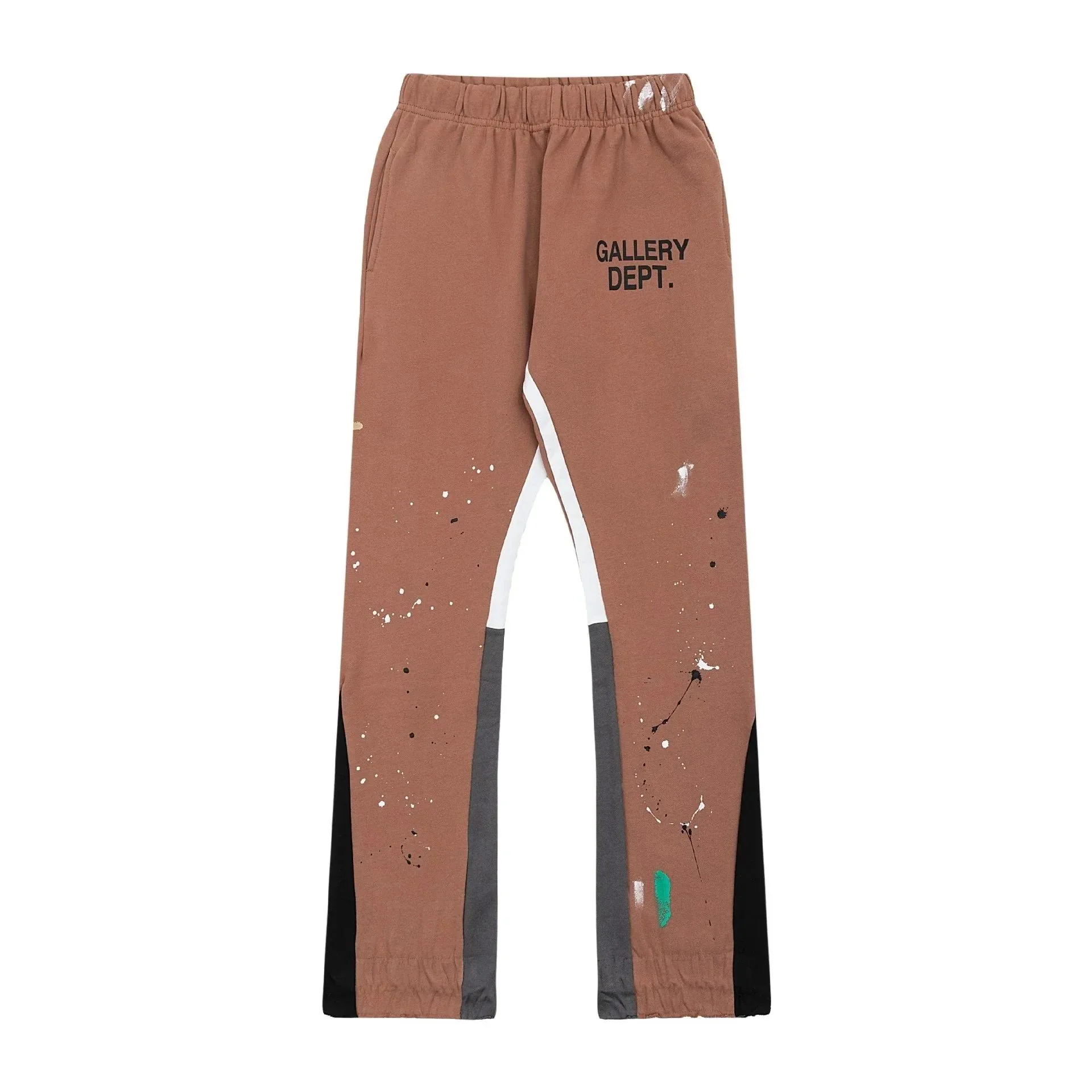 Gallery Dept. Painted Flare Sweatpants Coffee