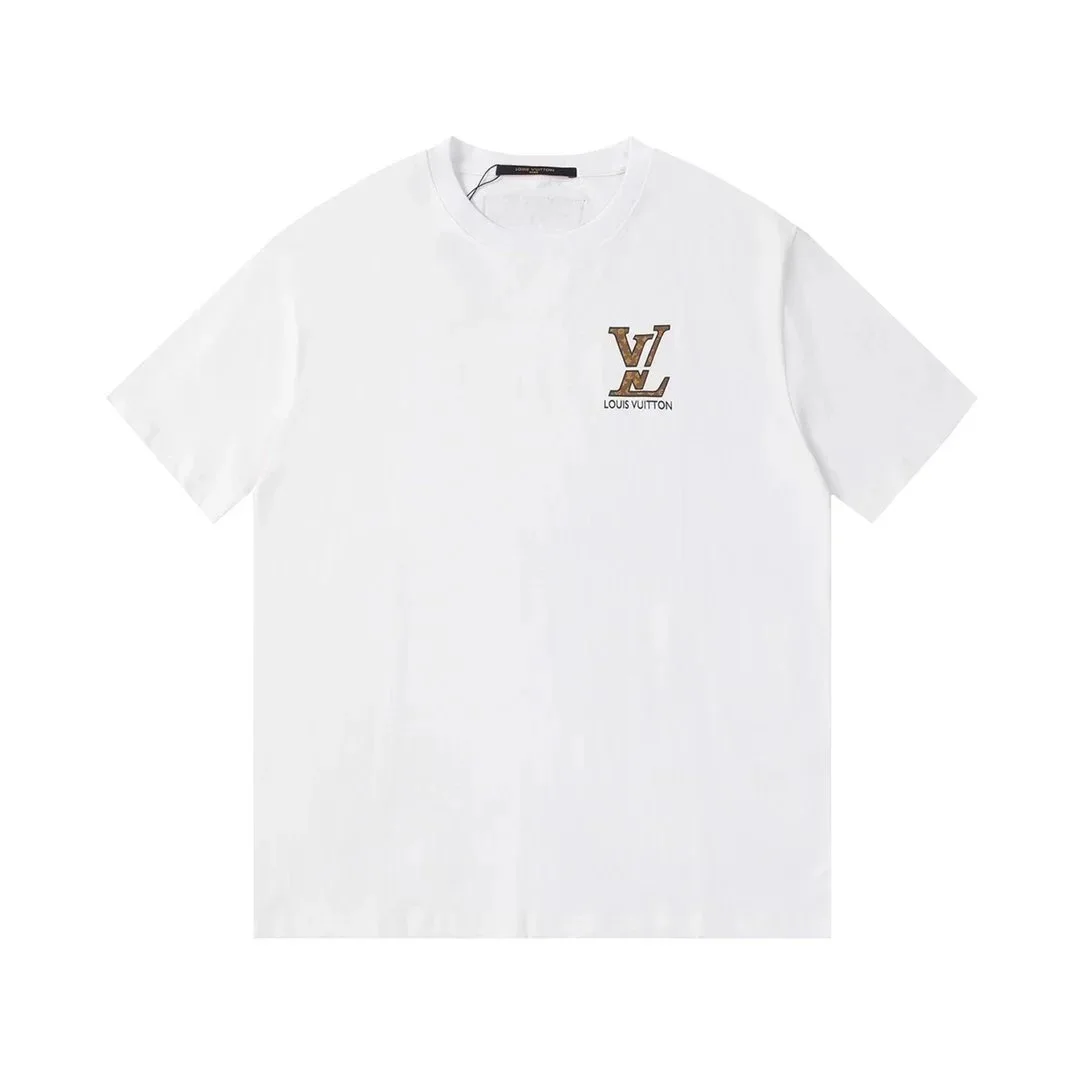Louis Vuitton Monogram LV Logo T-Shirt White