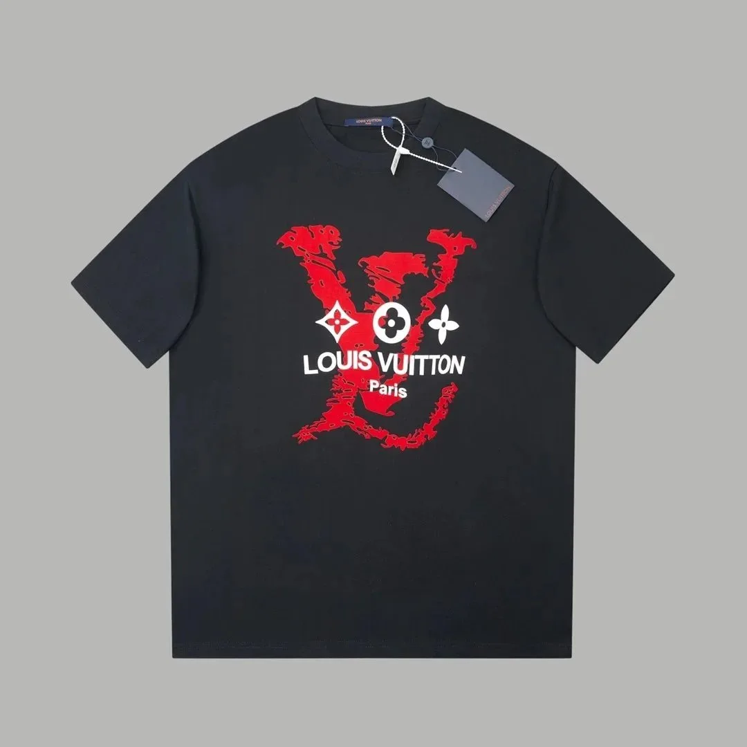 Louis Vuitton Monogram Graphic Print T-Shirt Black