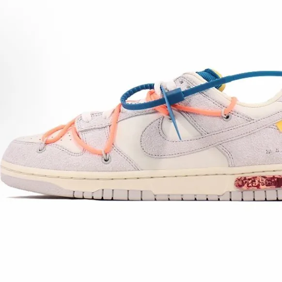 Nike x Off-White Dunk Low White Grey Orange