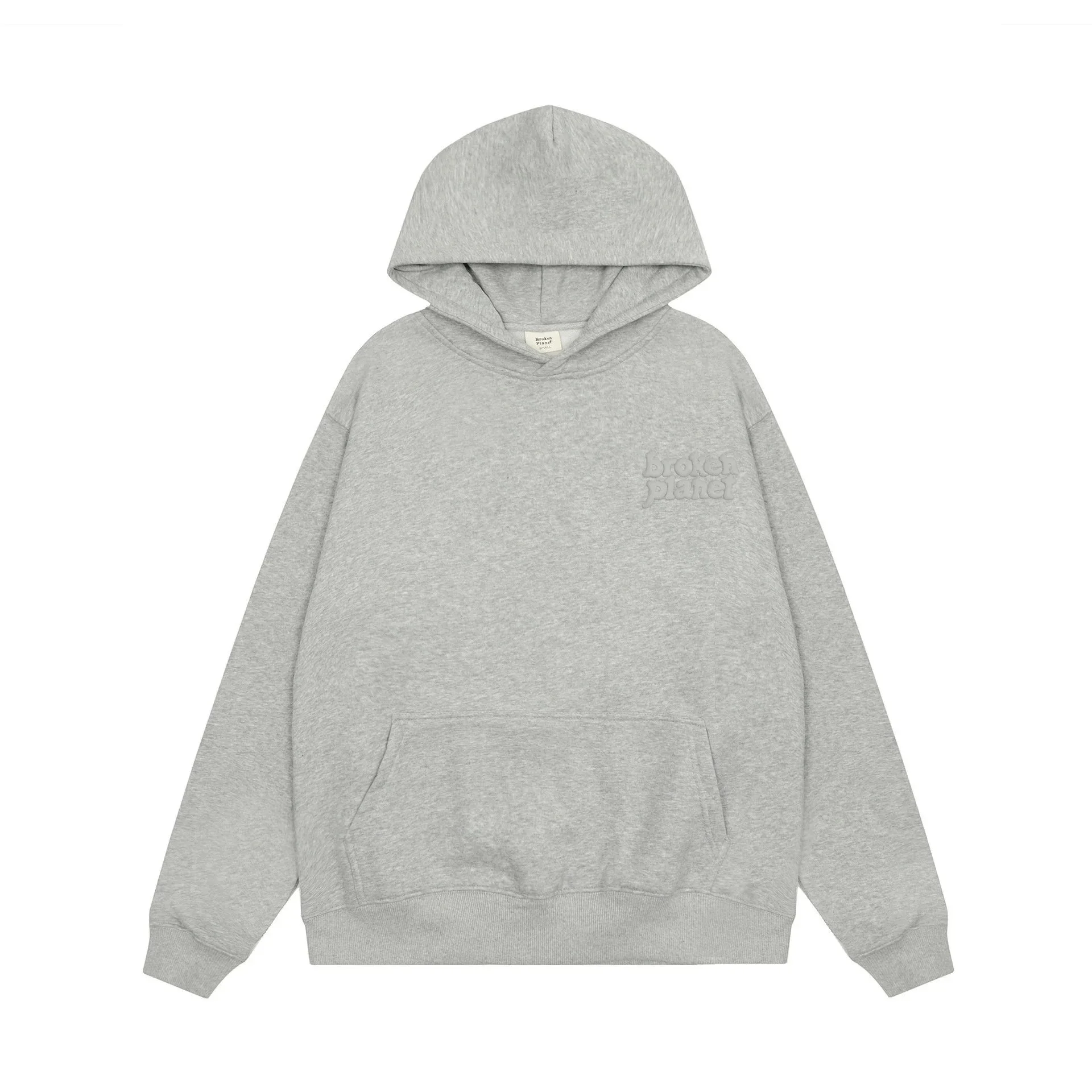 Broken Planet Hoodie Grey
