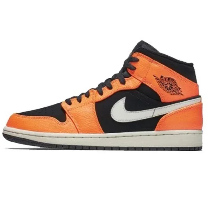 Air Jordan 1 Mid Electro Orange