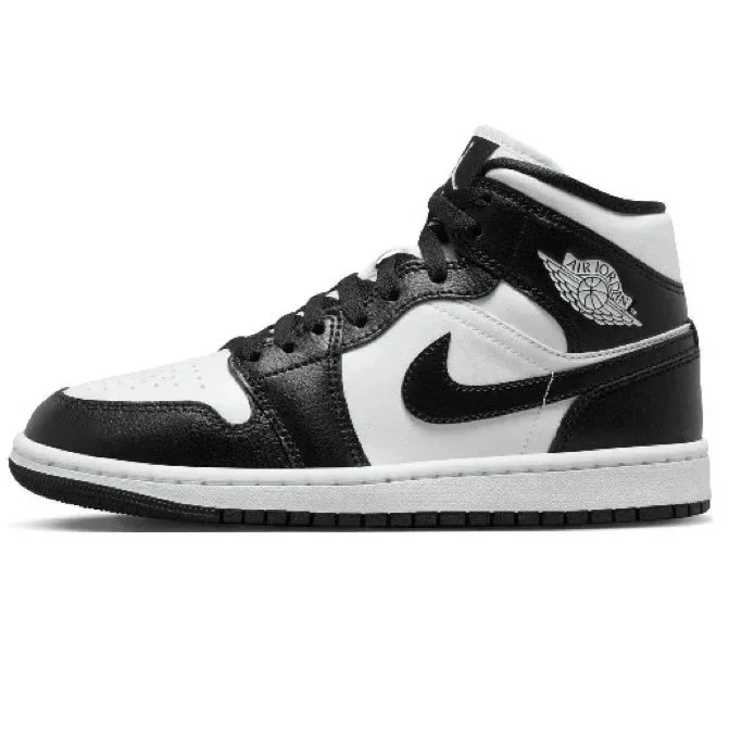 Air Jordan 1 Mid White Black