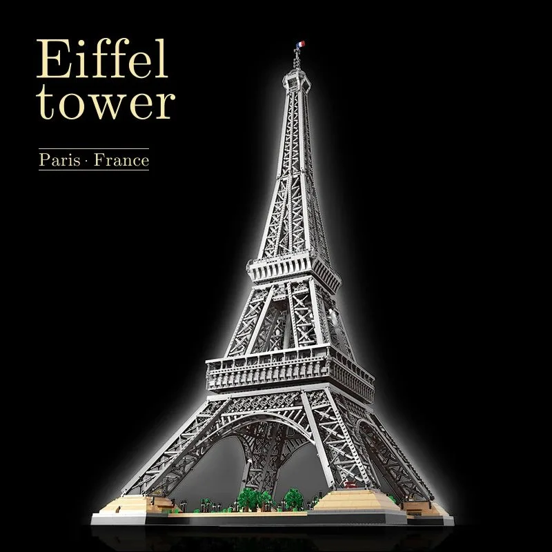 Generic Eiffel Tower Building Block Set 10000 Pieces
