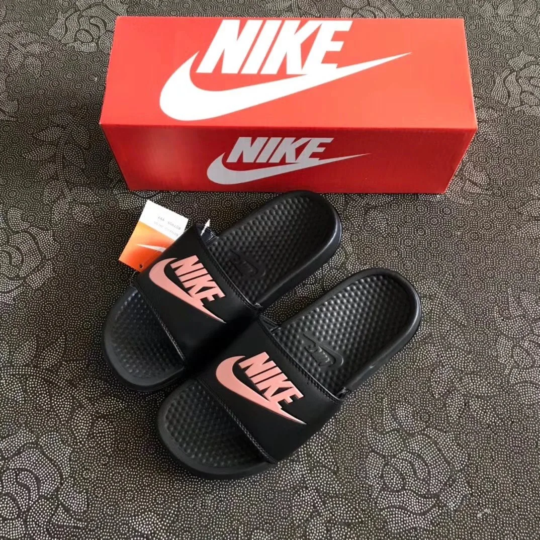 Nike Benassi JDI Slides Black Pink