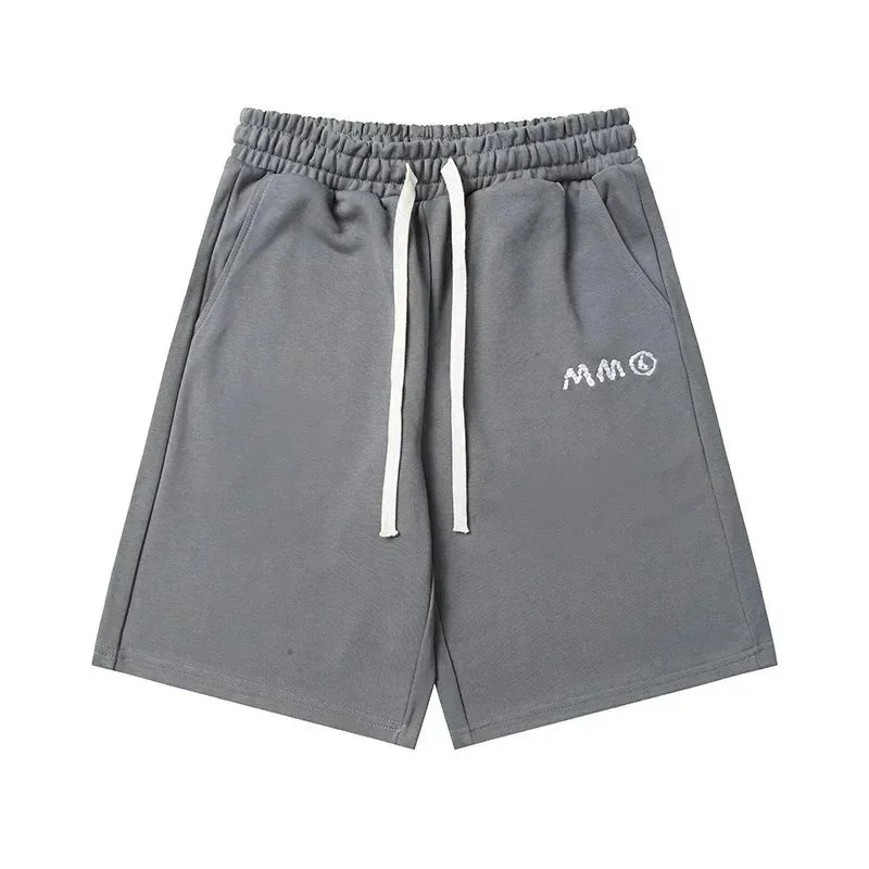 MM6 Maison Margiela Small Logo Sweatshorts Gray
