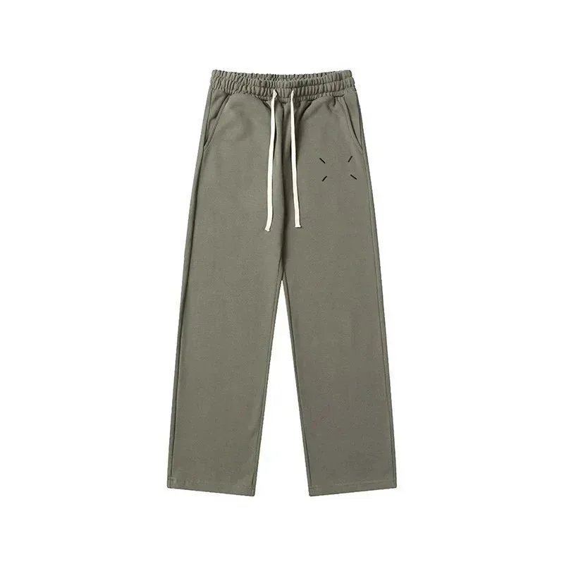 Maison Margiela Stitch Logo Sweatpants Light Green