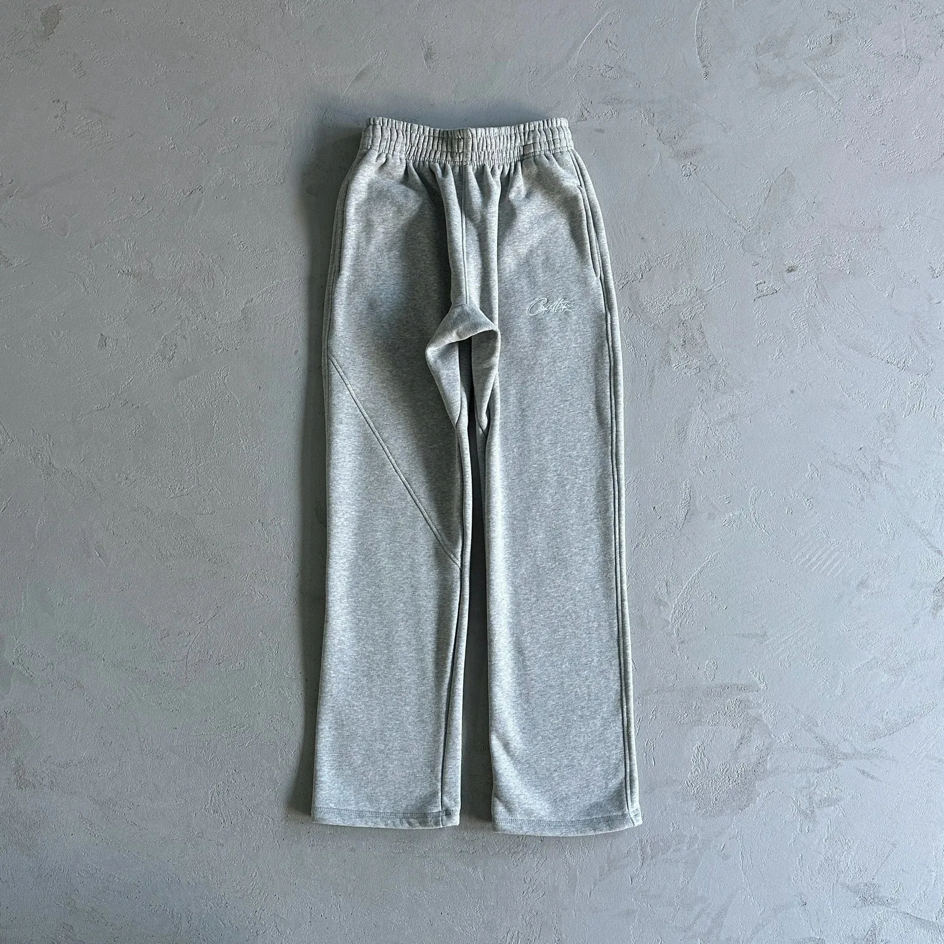 Corteiz Script Sweatpants Grey