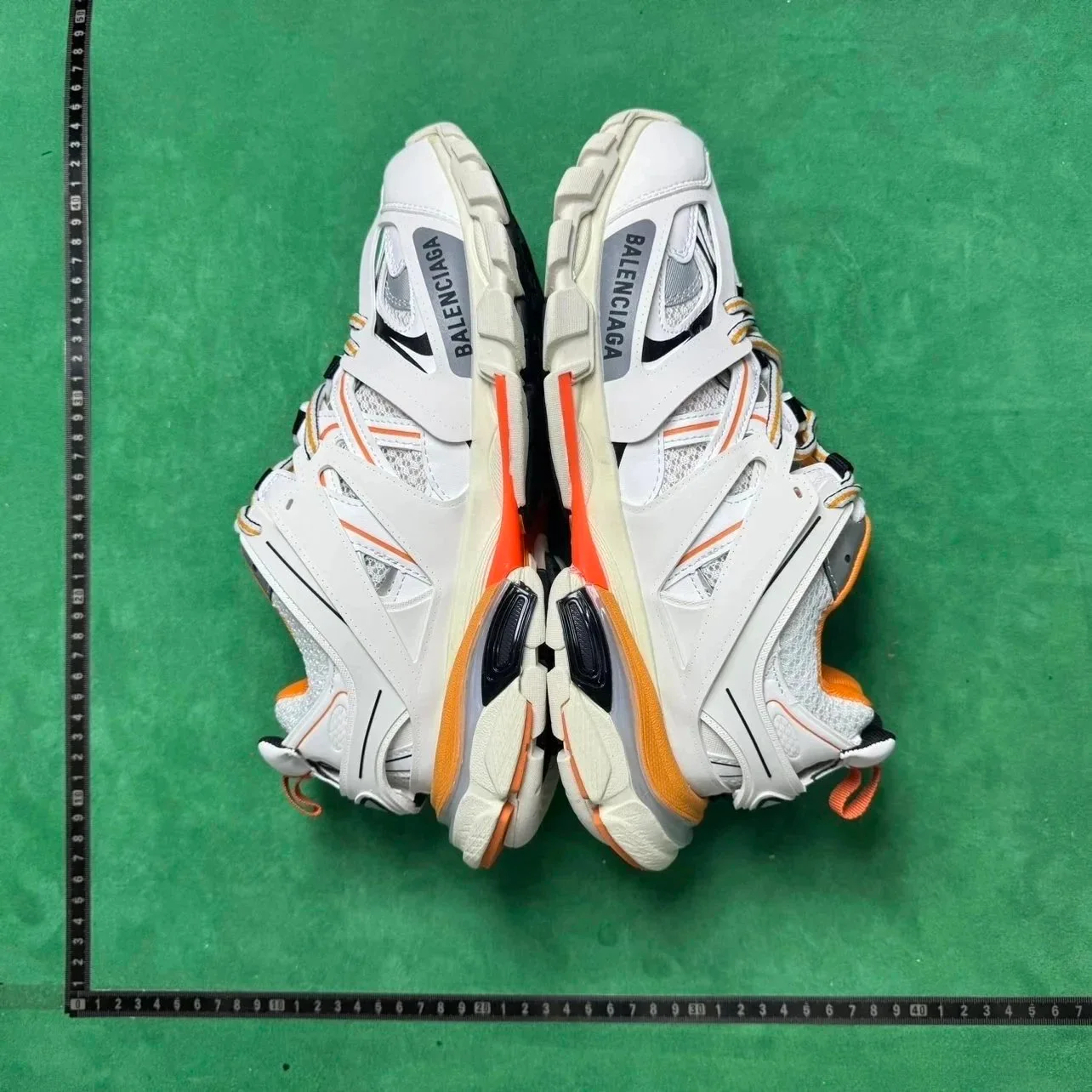 Balenciaga Track LED White Orange