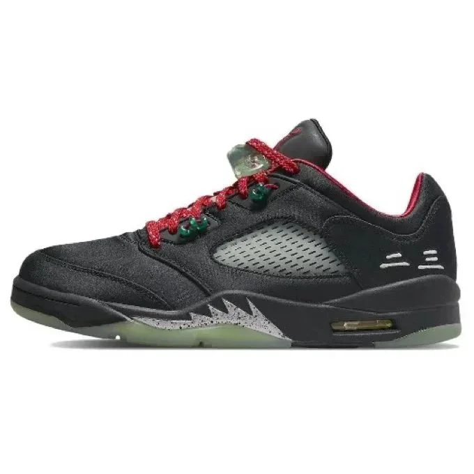 Air Jordan 5 Low Black and Red