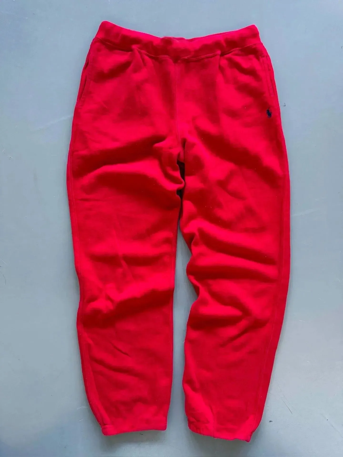 Polo Ralph Lauren Straight Leg Fleece Sweatpants Red