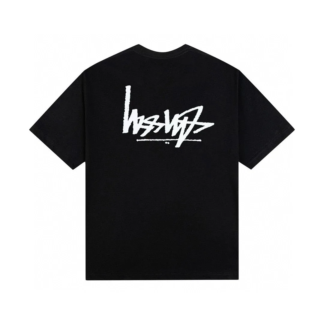 Stussy Graffiti Black Tee