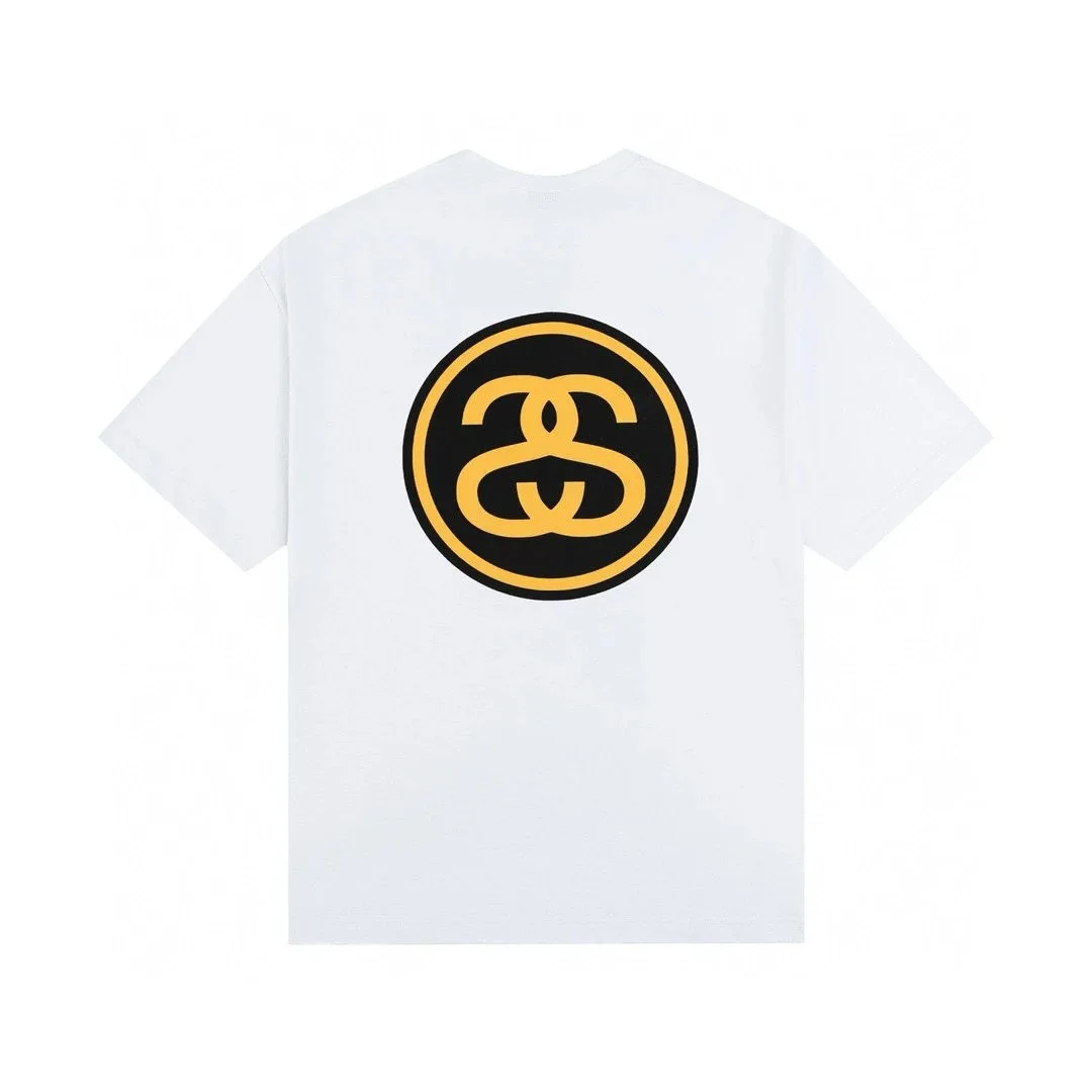 Stussy Stock Lock T-Shirt White