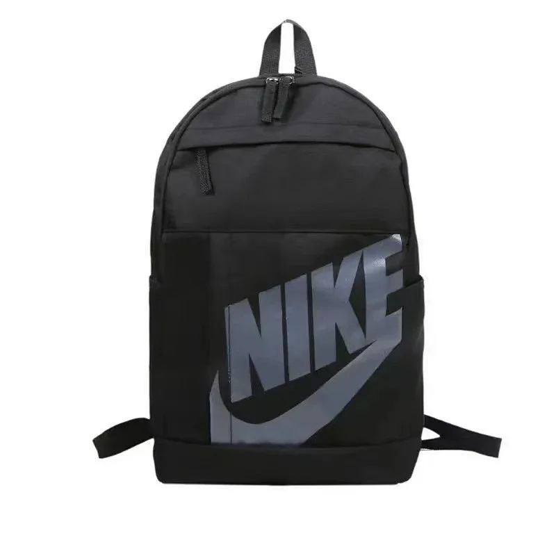 Nike Black Grey Logo Backpack