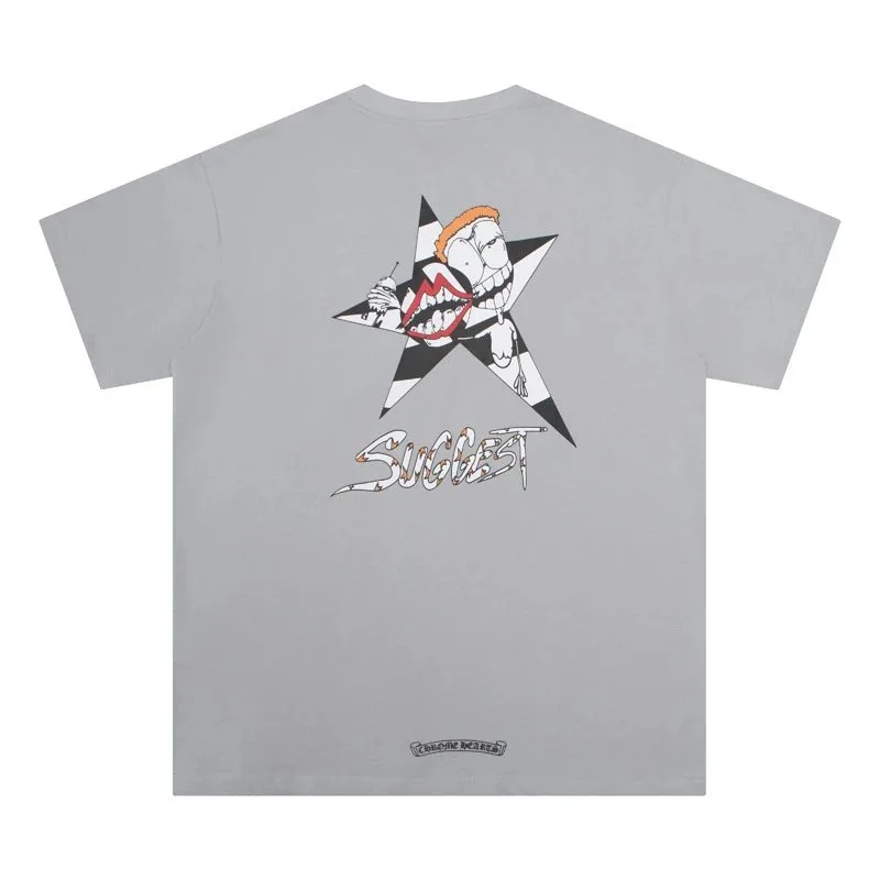Chrome Hearts x Matty Boy Suggest T-Shirt Grey