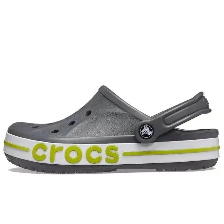 Crocs Bayaband Clog Charcoal Volt Green