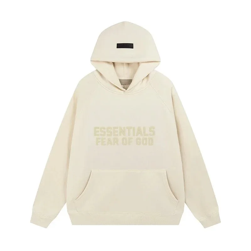 Fear of God Essentials Hoodie Eggshell