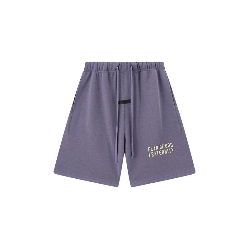Fear of God Fraternity Sweatshorts Faded Purple