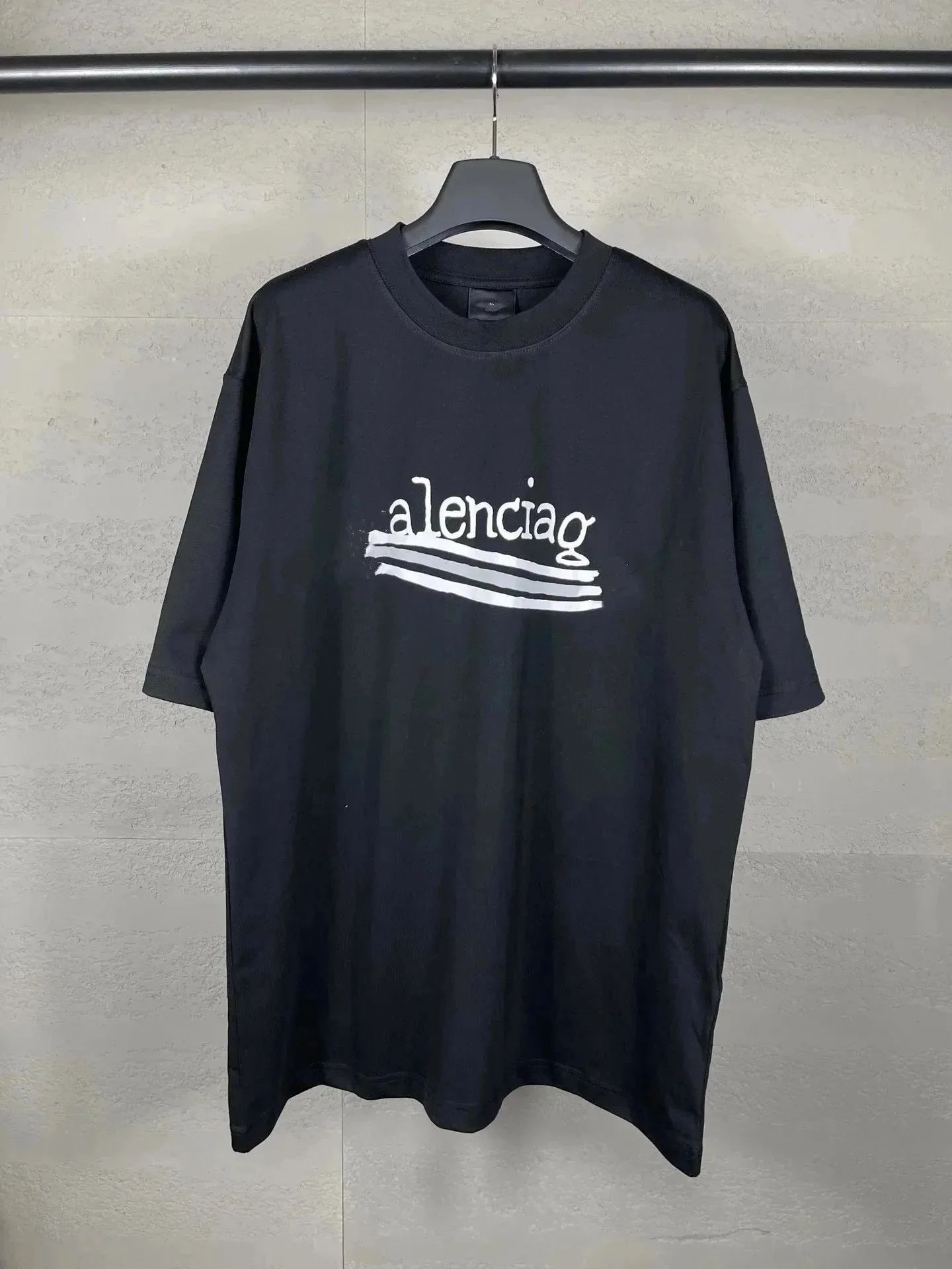 Balenciaga Graphic T-Shirt 'Black'