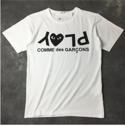 COMME des GARCONS PLAY Heart Print T-Shirts