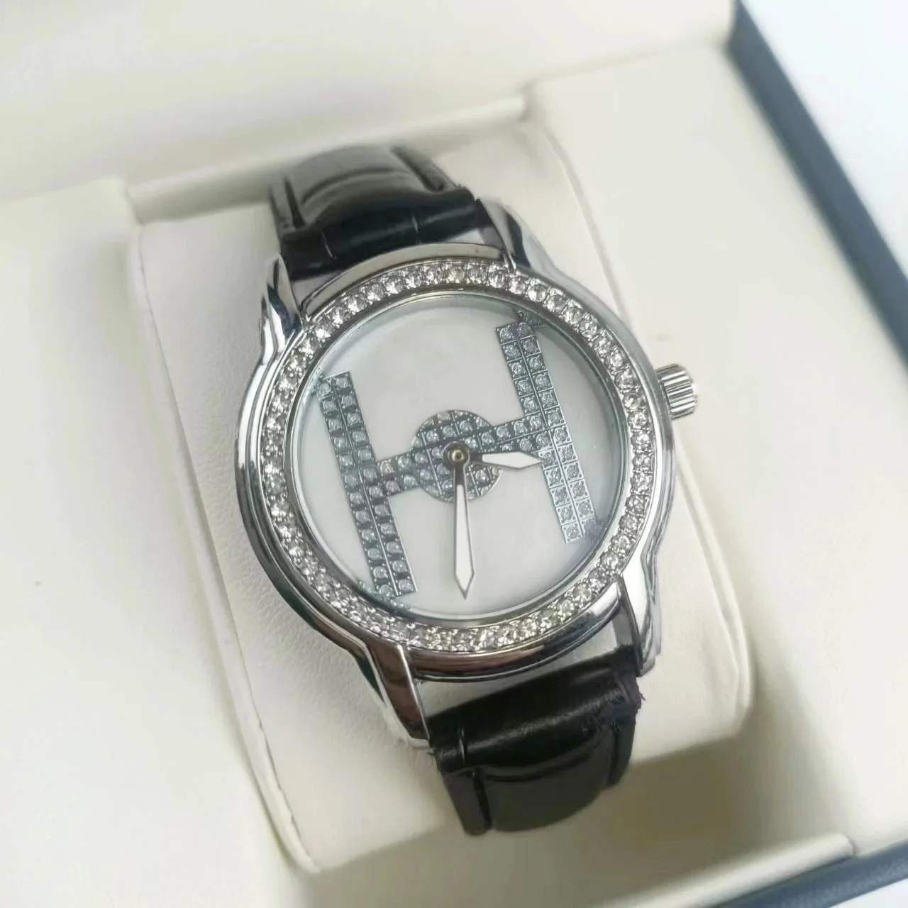 Hermes Round Crystal Watches