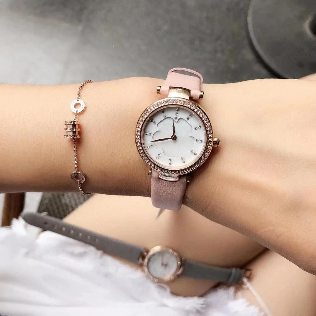 Kou Leather Strap Watches