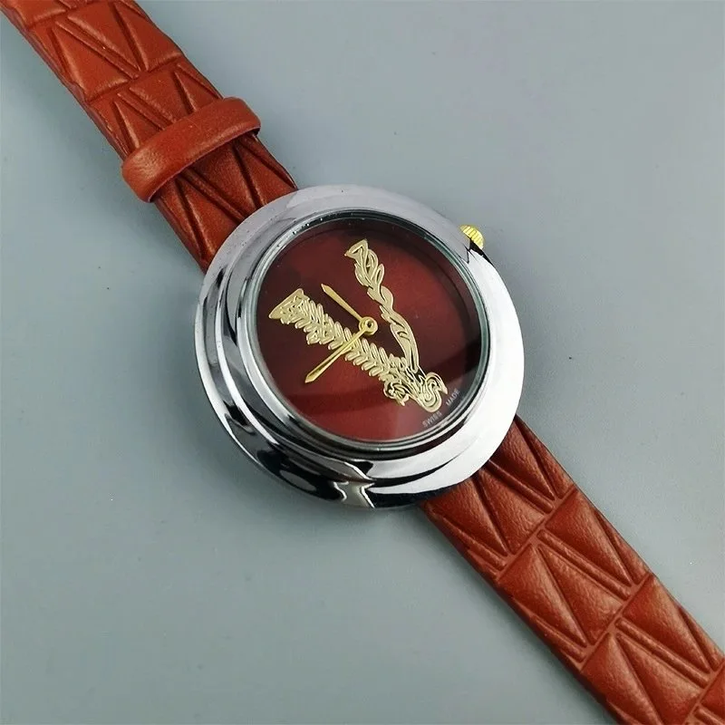 Fendi V Leather Strap Watches