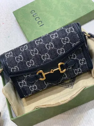 Gucci 1955 Horsebit Mini Crossbody Bag