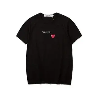 Comme des Garcons Play Heart Logo T-Shirt
