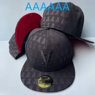 New Era All-Over Logo Fitted Caps