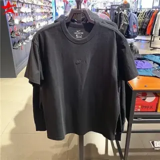 Nike Basic T-Shirt with Embroidered Mini Logo