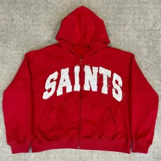Saint Michael Saints Zip-Up Hoodie