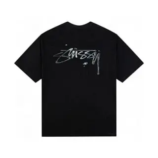 Stussy multi-style graffiti print short sleeve T-Shirt