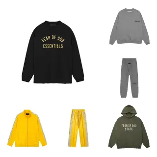 Multi-style ESSENTIALS sweatshirt tracksuit
